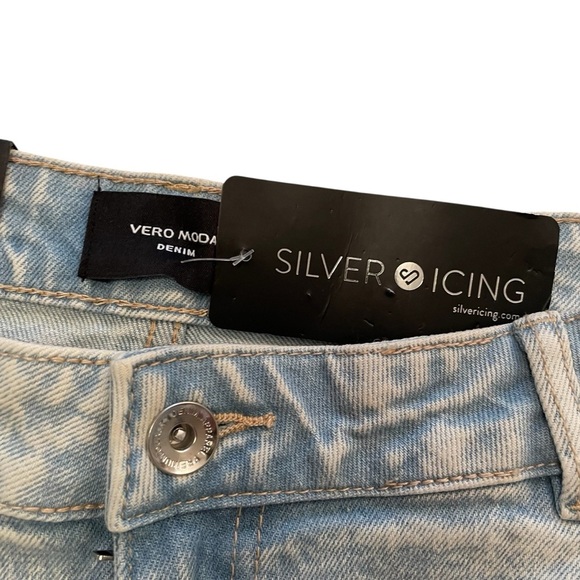 Vero Moda-Feeling Exceptional-Light Blue-Brenda-Denim Jeans-NWT-Size 36x27 - Picture 3 of 11